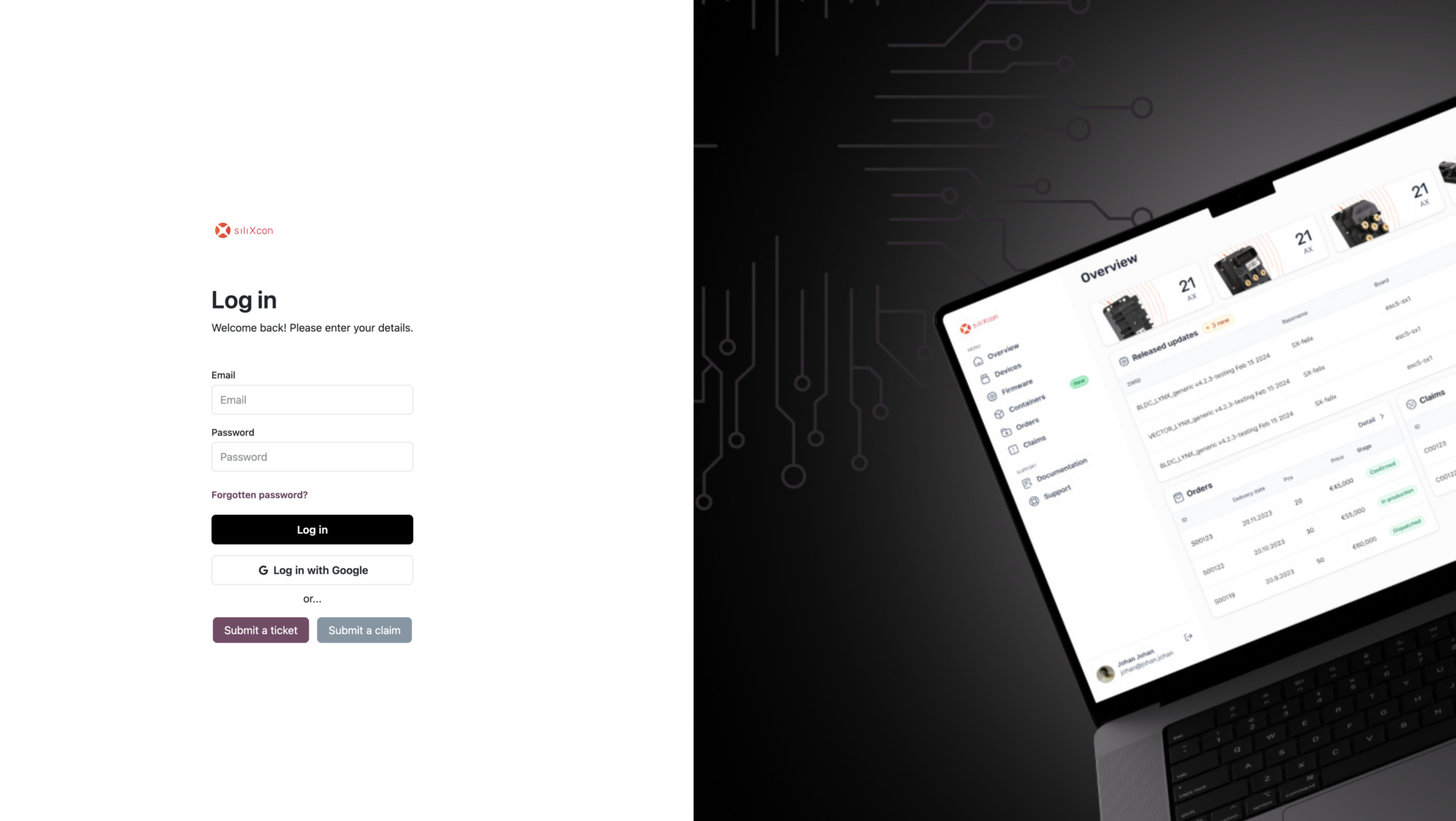 siliXcon Launches Customer Portal