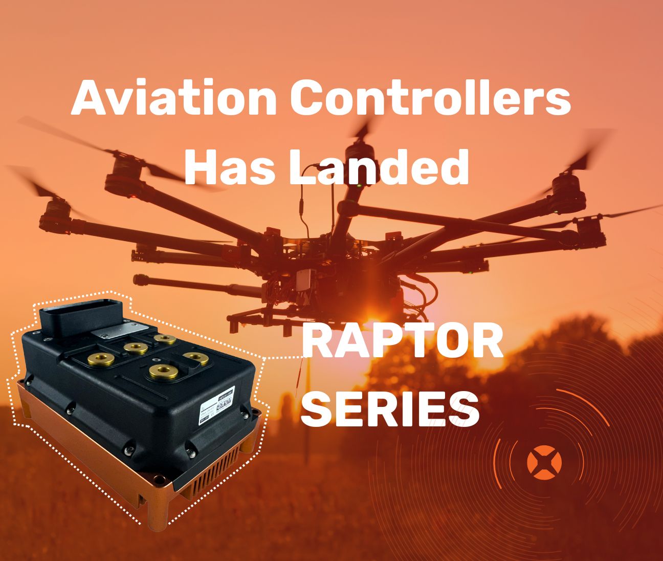New Family of Lightweight Aviation Motor Controllers Has Landed